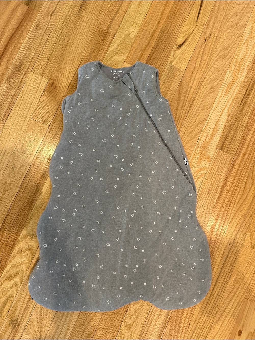 Gunamuna Grey Star Sleeveless Sleep Sack